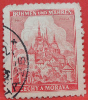 N°80 - 1,20 Korun - Année 1942 - Timbre Oblitéré Allemagne Bohême & Moravie - - Gebruikt