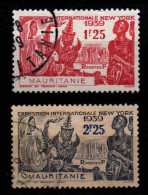 Mauritanie  - 1939  - Exposition Internationale De New York  - N° 98/99 - Oblit - Used - Usados