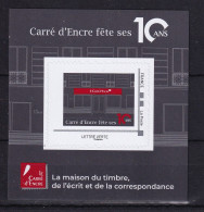 D 635 / PERSONNALISE / CARRE D ENCRE FETE SES 10 ANS NEUF** - Neufs