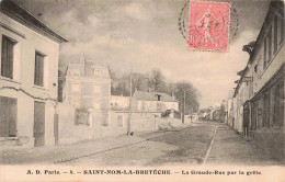 78 - SAINT NOM LA BRETECHE - S20472 - La Grande Rue Par La Grêle - St. Nom La Breteche