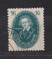 Allemagne Orientale DDR  1950 Yvertn° 21 (°) Oblitéré Cote 24 € J. Grimm - Gebraucht