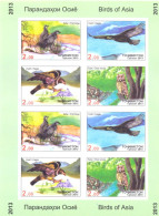 2013. Tajikistan, Birds Of Asia, Sheetlet Perforated,, Mint/** - Tajikistan