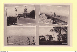 Harderwijk 4-luik Met Molen 1956 RY21218 - Harderwijk