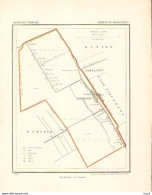 Kockengen Originele Gemeenteplattegrond1867 KE539 - Cartes Topographiques