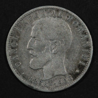 Roumanie / Romania, 1 Leu, 1866 - 1906, Argent (Silver), TB+ (VF), KM#34 - Roumanie