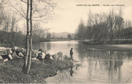 Lamalou Les Bains * Pêche à La Ligne , Rocher Des Pêcheurs * Villageois - Lamalou Les Bains