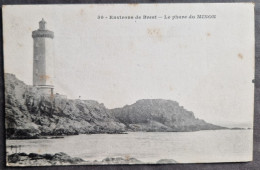 CPA 29 BREST Environs - RARE Vue - Le Phare Du Minon (erreur Pour Minou) - Edit. FT 50 - Réf R 238 - Brest