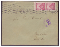 BM (007723) Brief Gelaufen Mit Sonderporto Nach Bratislava Mit Devisenkontrolle Gelaufen 15.12.1939 - Briefe U. Dokumente