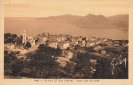 Piana * Vue Du Village Et Le Golfe * Corse Du Sud 2A - Autres & Non Classés