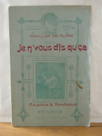 ANCIENNE REVUE THÉATRALE DU PAVILLON DE FLORE. - Auteurs Français