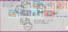 33405# LETTRE Obl HAMILTON BERMUDA 1963 BERMUDES Pour PETANGE LUXEMBOURG - Bermuda