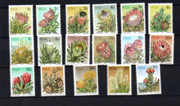South Africa 1977 Set Flowers/Blumen Stamps ( Michel 512/28) MNH - Unused Stamps