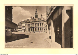 Roermond Markt Met Stadhuis 1954 RY23505 - Roermond