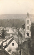 Montfort L'amaury * Carte Photo Cachet à Sec Photographe ROYAL PHOTO * Un Coin Du Village - Montfort L'Amaury