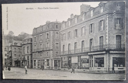 CPA 29 MORLAIX- Place Emile Souvestre - Edit. Morin Richer - Réf R 247 - Morlaix