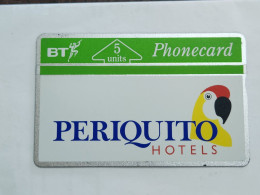 United Kingdom-(BTP076)-PERIQUITO HOTELS-(93)(5units)-(262H73282)(tirage-4.543)(price Cataloge-3.00£-mint) - BT Edición Privada