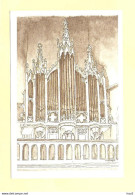 Texel Den Burg Tekening RK Kerk Orgel RY25790 - Texel