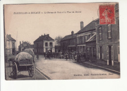 Egriselles Le Bocage - Bureau De Poste Et Place Du Marché (belle Animation) - Egriselles Le Bocage