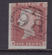 GB Victoria Penny Red Imperf  Good Used - Oblitérés