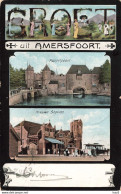 Amersfoort 3-luik Nieuw Station Fantasie 1905 RY42342 - Amersfoort