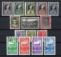 LUXEMBOURG Ca.1928-36: Lot De Neufs* Et Obl. - Usados