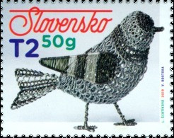 Slovakia - 2019 - Easter - Traditional Slovak Tinsmithing - Mint Stamp - Unused Stamps