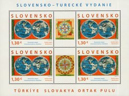 Slovakia - 2018 - Ottoman Manuscript From Bašagić Collection - Joint Issue With Turkey - Mint Miniature Sheet - Unused Stamps