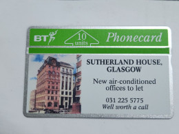 United Kingdom-(BTP082)-Sutherland House Glasgow-(109)(10units)(243C26725)(tirage-5.056)(price Cataloge-3.00£-mint) - BT Privé-uitgaven