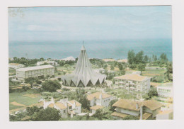 Mozambique Maputo Church Of Saint Anthony Polana Aerial View, Vintage Photo Postcard RPPc (42411) - Mozambique