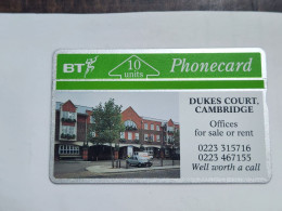 United Kingdom-(BTP083)-DUKES Court,Cambridge-(112)(10units)(224E33814)(tirage-5.054)(price Cataloge-3.00£-mint) - BT Edición Privada