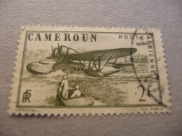 TIMBRE  CAMEROUN  POSTE  AÉRIENNE     N  4         COTE  0,50  EUROS    OBLITERE - Airmail