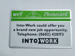 United Kingdom-(BTP089)-Into Work-(118)(10units)(243C66588)(tirage-5.076)(price Cataloge-3.00£-mint) - BT Privé-uitgaven