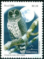 BRAZIL #3060  -  OWL - BIRDS - CHOUETTE  -  Mint  2008 - Neufs