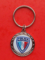 007, Porte-clés Police Municipale - Porte-Clefs - Police