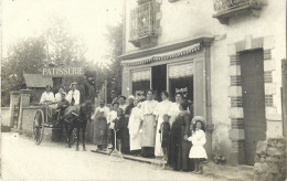 Devanture De MAGASIN - Patisserie  - CARTE PHOTO Non Située - Magasins