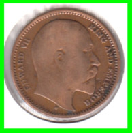 MEDALLA EDWARD VII KING AND EMPEROR - Royal/Of Nobility