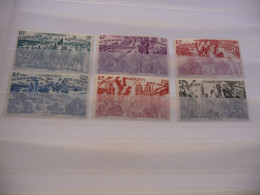 TIMBRES  CAMEROUN  POSTE  AÉRIENNE  SERIE   N  32  A  37        COTE  13,00  EUROS    NEUFS  TRACE  CHARNIERES - Luftpost