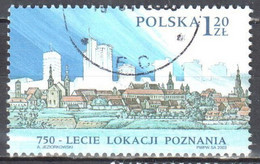 Poland 2003 - Poznan Location - 750th Anniv. - Mi 4047 - Used - Usados