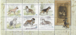 Argentina Raza Canina Dog Breed Full Sheet MNH 1999 - Blocks & Kleinbögen