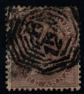 INDIA USED IN BURMA QV Used With A B/127 In Octagon MOULMEIN Mawlamyine - 1858-79 Compagnie Des Indes & Gouvernement De La Reine