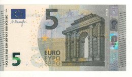 5 EURO  "Spain"   DRAGHI    V 010 B6    VB5306835709     /  FDS - UNC - 5 Euro