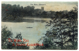 ELLESMERE : THE MERE / TO WISH YOU A HAPPY CHRISTMAS - Shropshire