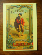 CPSM Inédite Non écrite - PUB PUBLICITE AU PECHEUR CHICOREE EXTRA ALPHONSE LEROUX ORCHIES - Orchies