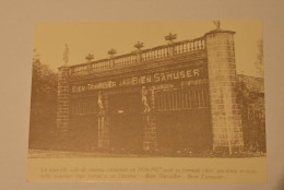 Carte Postale - Belgique - Fauquez - Salle De Cinéma, "bien Travailler - Bien S'amuser"  - Reproduction Adeps - Ittre