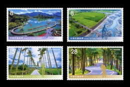 Taiwan 2021 Mih. 4449/52 Bike Paths MNH ** - Unused Stamps