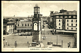 A64  MAROC CPA  CASABLANCA - PLACE DE FRANCE - Colecciones Y Lotes