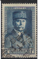 ALGERIE      N°  YVERT  168 ( 1 ) Oblitéré ( OB 11/43   ) - Usati