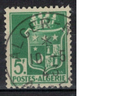 ALGERIE      N°  YVERT  183  Oblitéré ( OB 11/43   ) - Usati