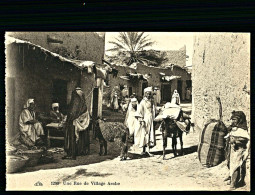 A64  ALGERIE CPA  UNE RUE DE VILLAGE  ARABE - Collections & Lots