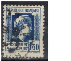 ALGERIE      N°  YVERT  214  ( 2 )  Oblitéré ( OB 11/44   ) - Used Stamps